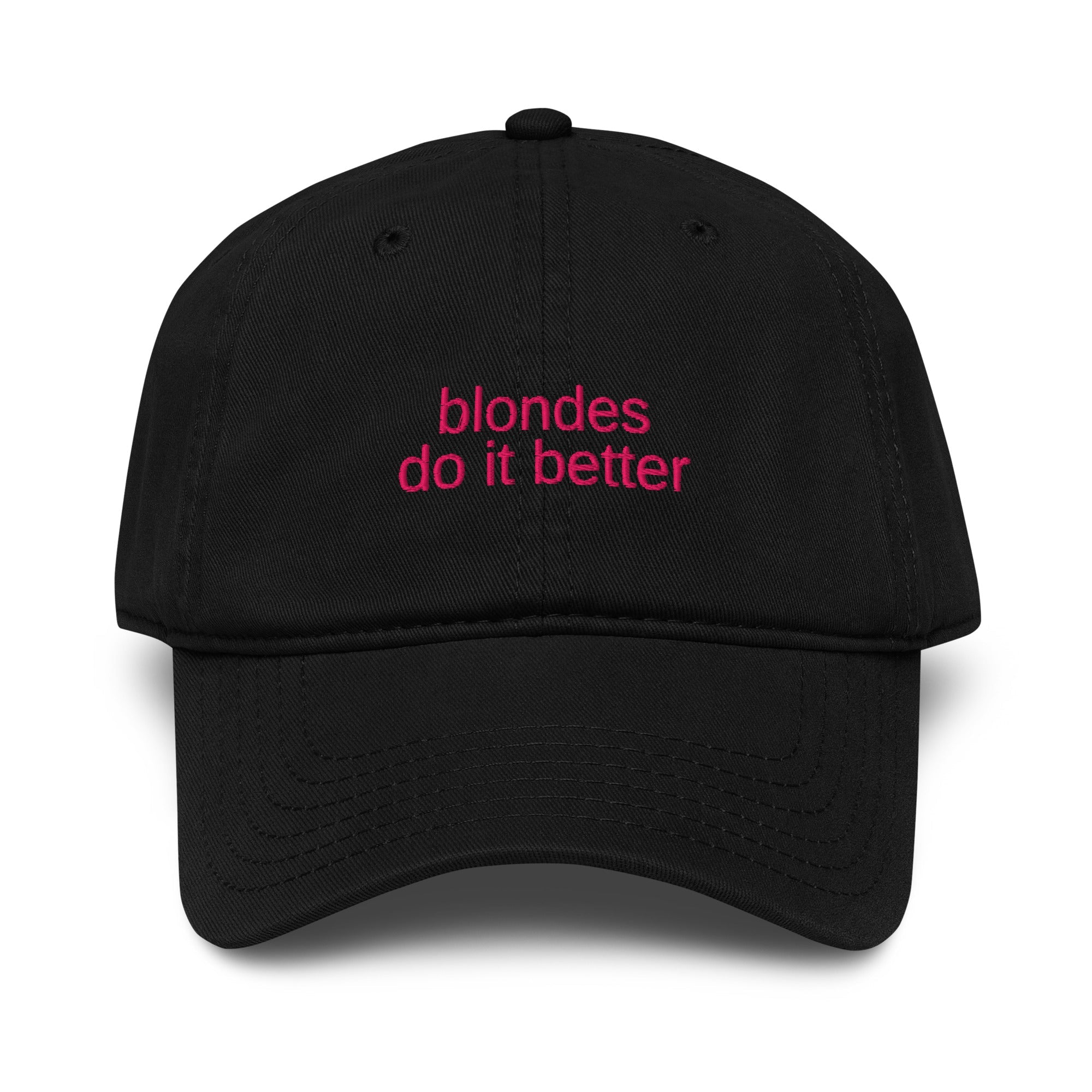 BLONDES DO IT BETTER